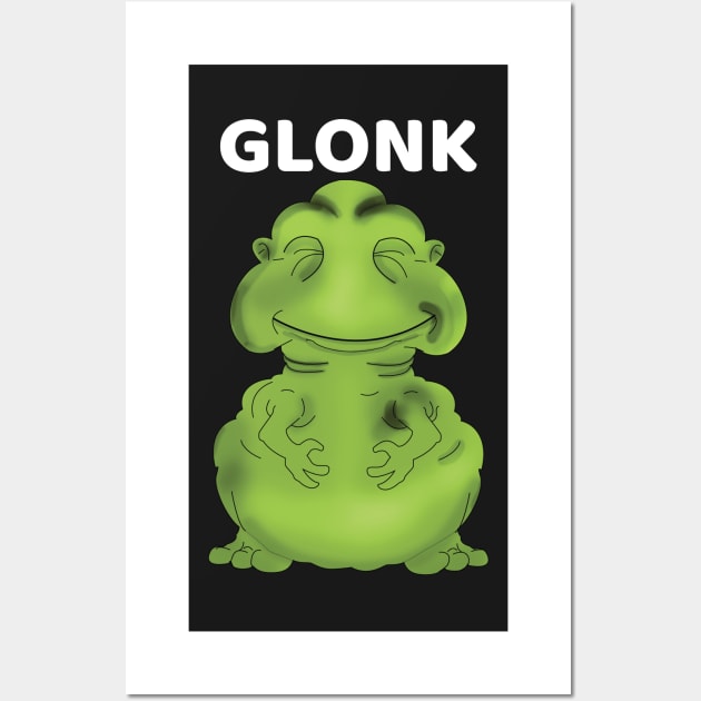 glonk t shirt Wall Art by yellowpinko